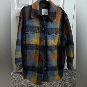 Aritzia Wilfred Free Ganna Shirt Jacket